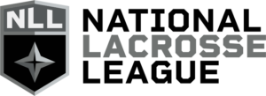 Logo of the National Lacrosse League (NLL) featuring a shield and star design.