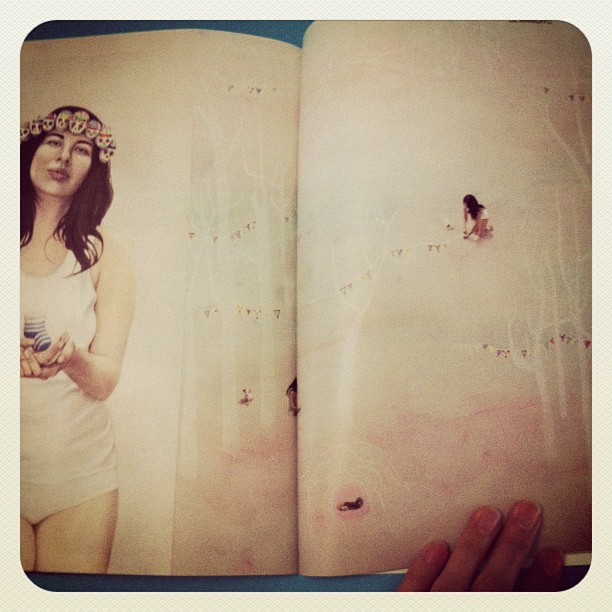 Featured in the first edition of Young Vagabond magazine! The sweetest feminist publication around :)