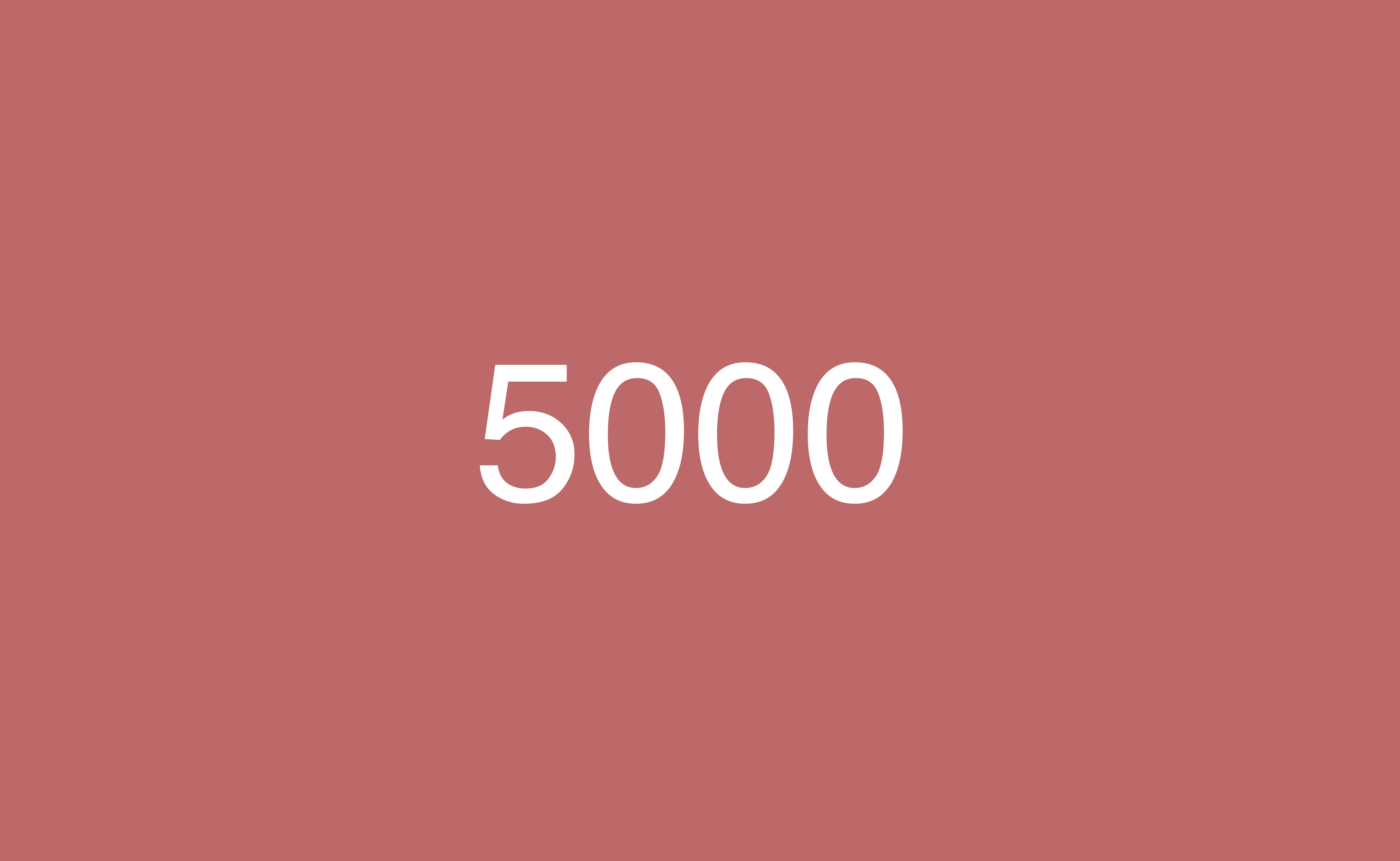 5000